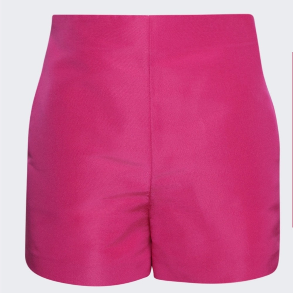 Valentino High Waist Fuchsia Shorts